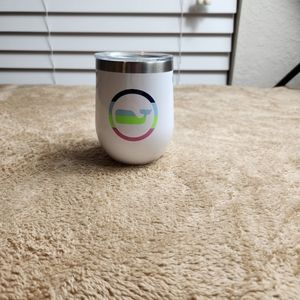 Vinyard vines/Corkcicle calibration NWT 12oz triple insulated stemless cup